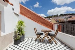 Illustrative Lisbon terrace photograph
