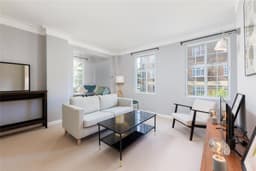 Living room from the recorded Rightmove Chelsea flat