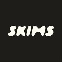 SKIMS logo returned with the first link on the recorded Komi page